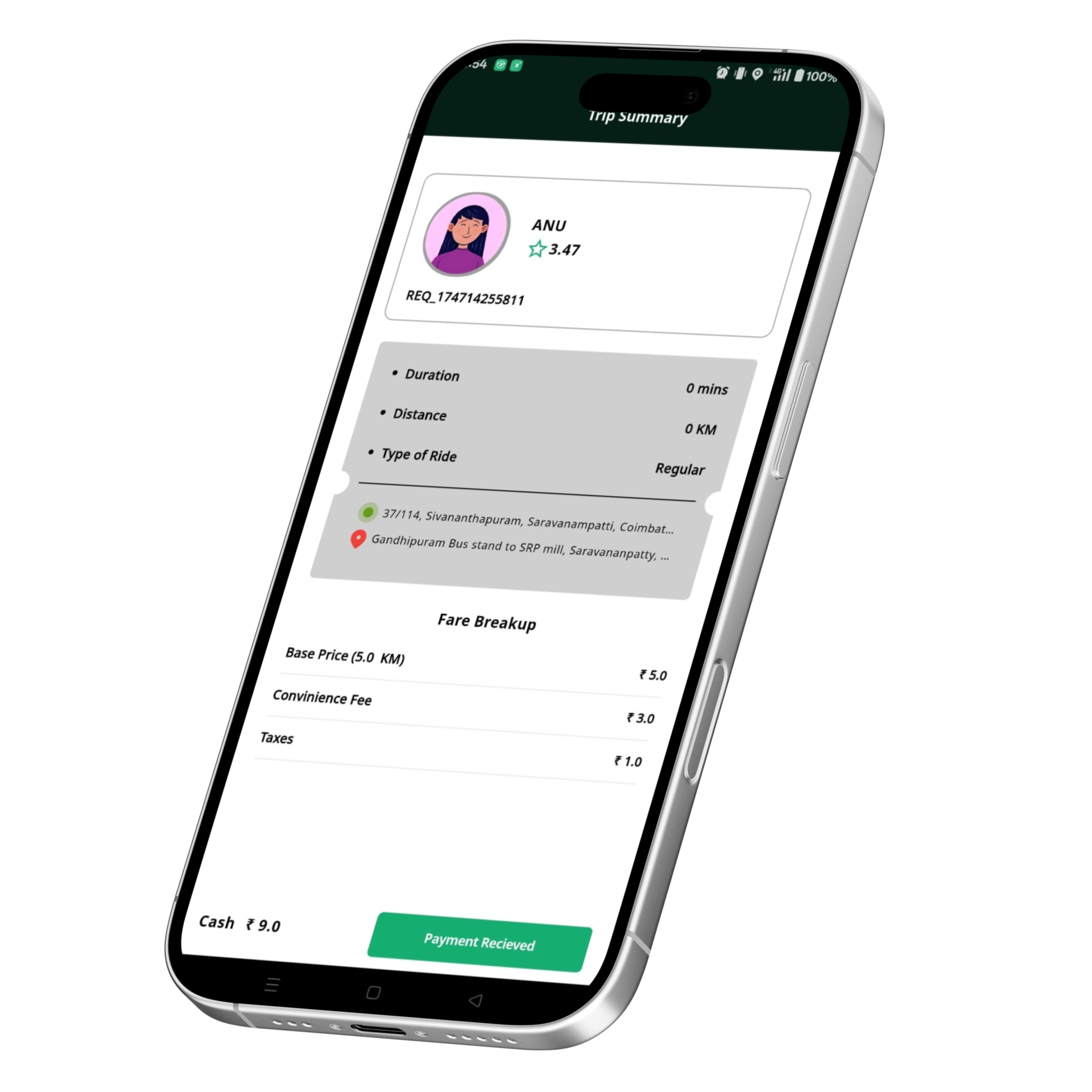 Restart - Admin App